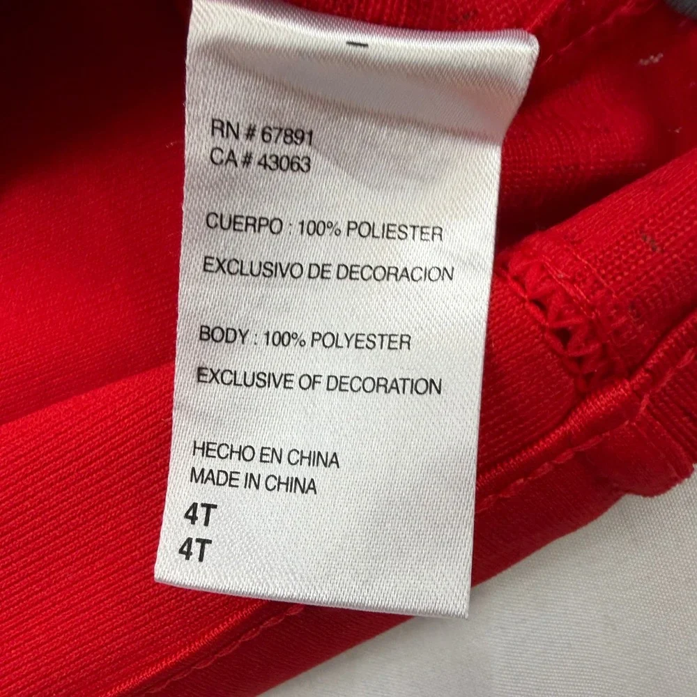 Nike Football Jersey Kids 4T Red Jameis Winston Tampa Bay Buccaneers #3